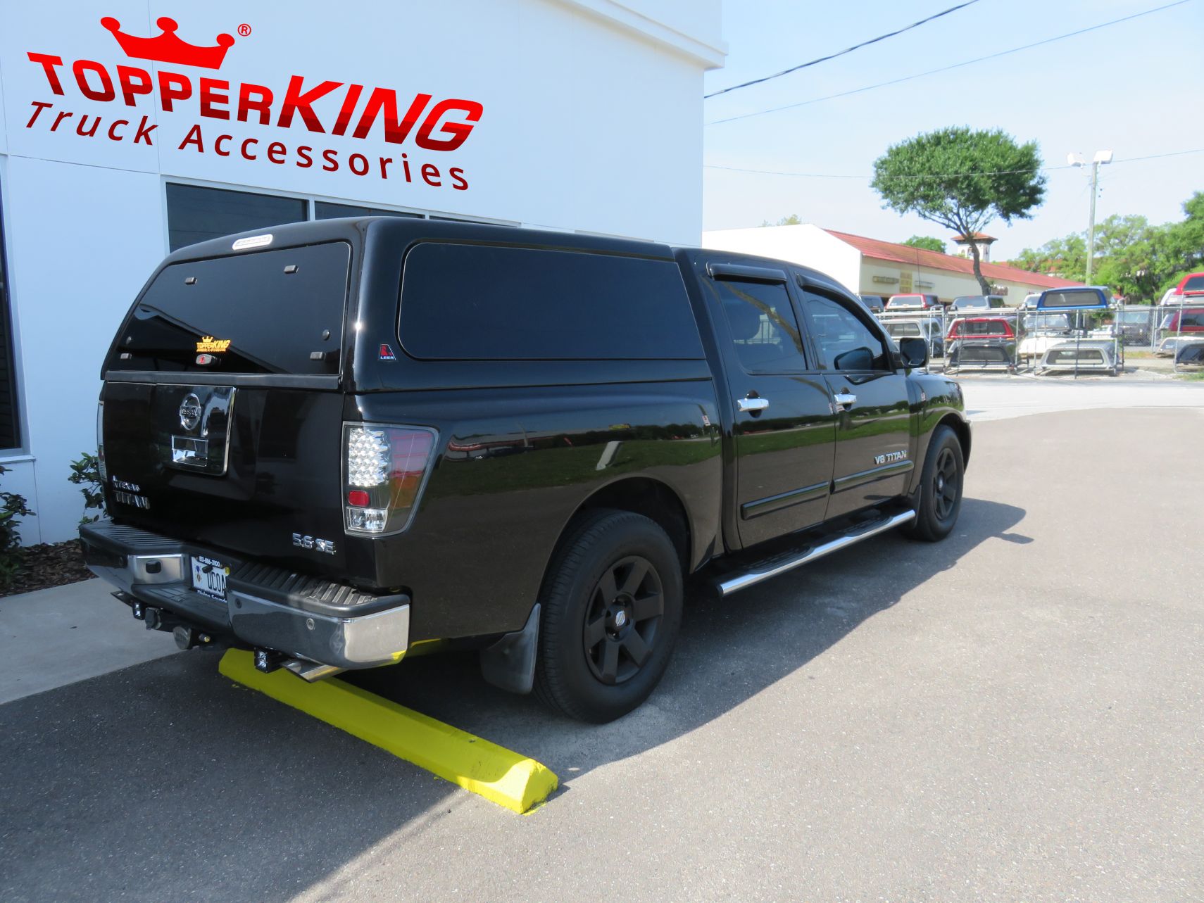 2005 Black and Chrome Nissan Titan Looks New Again TopperKING TopperKING Providing all of