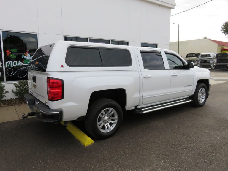 2016whitechevysilverado1500leer100xrtopper TopperKING