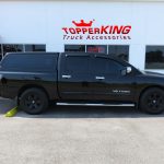 2005 Nissan Titan with LEER 100XQ, Nerf bars, Chrome Accessories, Tint, Hitch by TopperKING Brandon 813-689-2449 or Clearwater FL 727-530-9066. Call today!