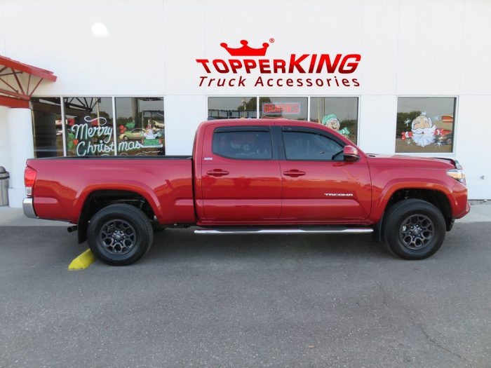 2016 Toyota Tundra Nerf bars, Vent Visors, Bug Shield, Graphics, Tint, Hitch. Call TopperKING Brandon 813-689-2449 Clearwater FL 727-530-9066