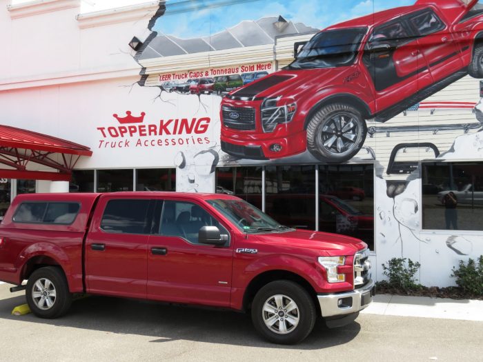 2017 Ford F150 with Ranch Sierra, Bed Mat, Tint, Hitch by TopperKING in Brandon, FL 813-689-2449 or Clearwater, FL 727-530-9066. Call Today!