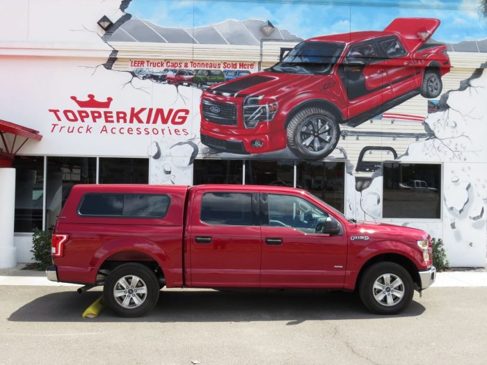 2017 Ford F150 with Ranch Sierra, Bed Mat, Tint, Hitch by TopperKING in Brandon, FL 813-689-2449 or Clearwater, FL 727-530-9066. Call Today!