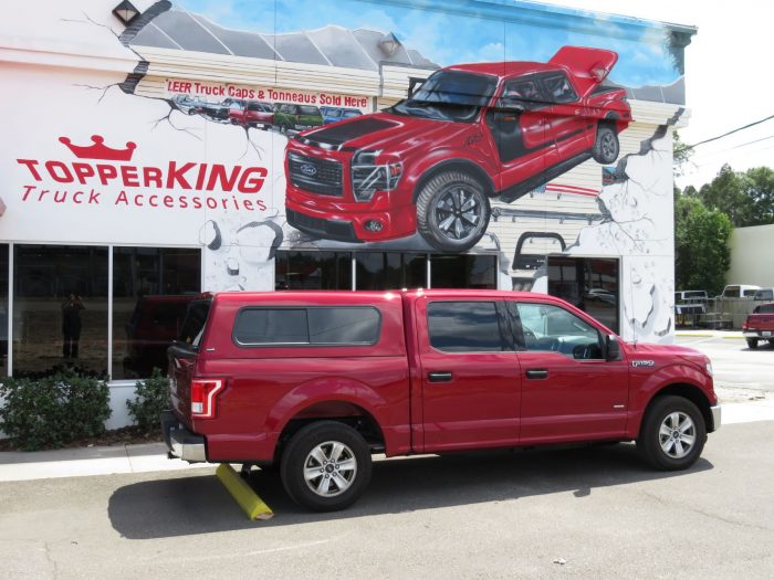 2017 Ford F150 with Ranch Sierra, Bed Mat, Tint, Hitch by TopperKING in Brandon, FL 813-689-2449 or Clearwater, FL 727-530-9066. Call Today!