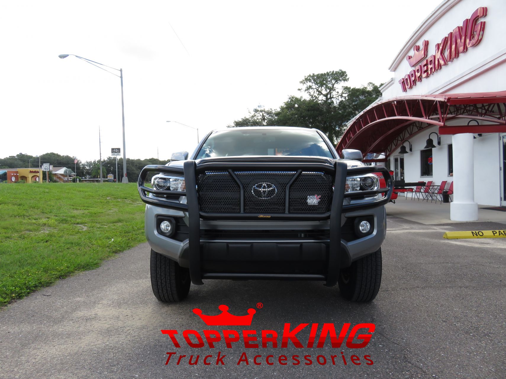 Toyota Tacoma Grill Guard And Hitch Topperking Topperking