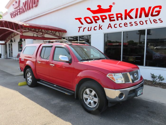 2014 Nissan Frontier with Ranch Echo, Running Boards, Roof Racks, Vent Visors, Tint, Hitch. Call TopperKING Brandon 813-689-2449 or Clearwater 727-530-9066!