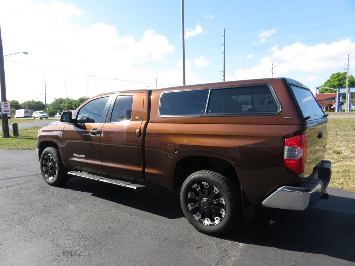 2018 Toyota Tundra with Ranch Sierra, Hitch, Tint, Running boards by TopperKING Brandon 813-689-2449 or Clearwater FL 727-530-9066. Call Now!