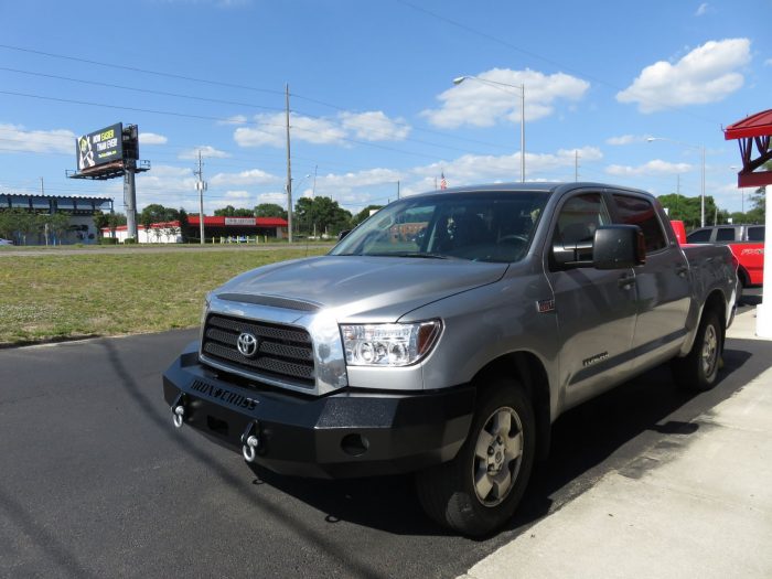 2013 Toyota Tundra with Iron Cross Bumper, Hitch, Tint by TopperKING in Brandon, FL 813-689-2449 or Clearwater, FL 727-530-9066. Call today!