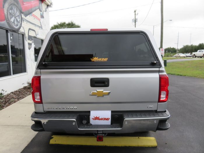 2018 Chevy Silverado Ranch Echo, Nerf Bars, Hitch, Vent Visors, Chrome, Tint. Call TopperKING Brandon 813-689-2449 Clearwater 727-530-9066.