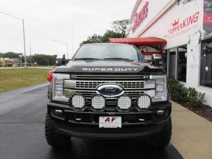 2017 Ford F250 with LEER 100XL, Vent Visors, Retractable Steps, More by TopperKING in Brandon, FL 813-689-2449 or Clearwater, FL 727-530-9066. Call today!