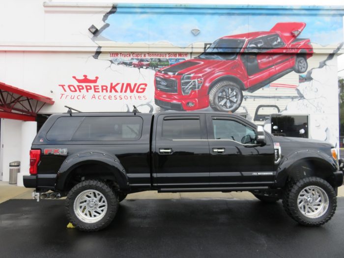2017 Ford F250 with LEER 100XL, Vent Visors, Retractable Steps, More by TopperKING in Brandon, FL 813-689-2449 or Clearwater, FL 727-530-9066. Call today!