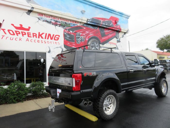 2017 Ford F250 with LEER 100XL, Vent Visors, Retractable Steps, More by TopperKING in Brandon, FL 813-689-2449 or Clearwater, FL 727-530-9066. Call today!