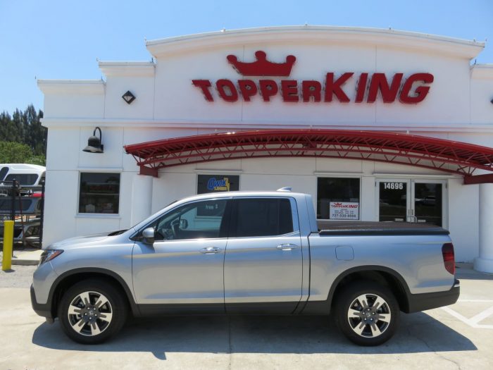 2019 Honda Ridgeline with Undercover Elite, Chrome Accents, Tint, Hitch. Call TopperKING Brandon 813-689-2449 or Clearwater FL 727-530-9066.