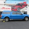2018 Ford F150 with Ranch Supreme, Hitch, Bug Guard, Tint by TopperKING Brandon 813-689-2449 or Clearwater FL 727-530-9066. Call Us Today!