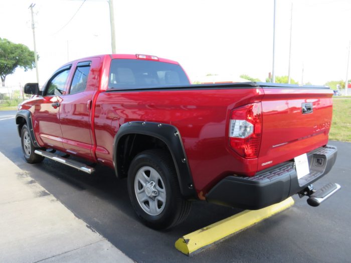 2018 Toyota Tundra TruXedo Truxport, Fender Flares, Vent Visors, Nerf Bars by TopperKING in Brandon 813-689-2449 or Clearwater, FL 727-530-9066. Call Today!