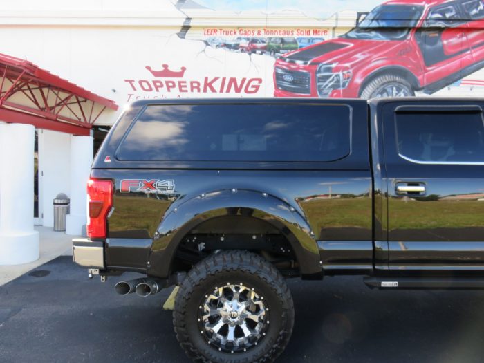 2019 Ford F250 with LEER 100XQ, Fender Flares, Vent Visors, Chrome, Tint, Hitch by TopperKING Brandon 813-689-2449 or Clearwater FL 727-530-9066. Call Now!