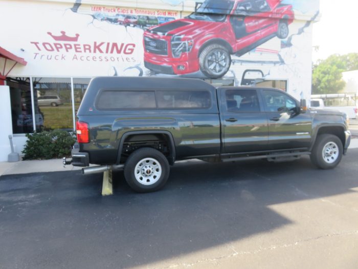 2019 Chevrolet Silverado with LEER 180 Nerf bars, Hitch, and Tint by TopperKING in Brandon, FL 813-689-2449 or Clearwater, FL 727-530-9066. Call today!