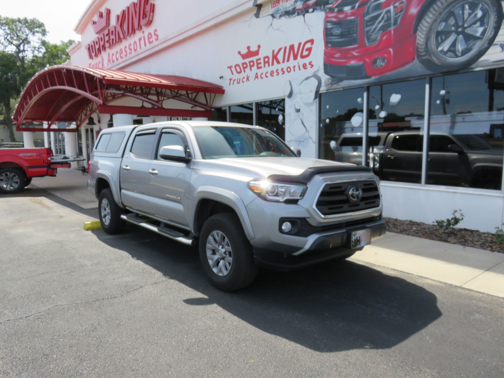 2020 Toyota Tacoma Ranch Sierra Fiberglass, Nerf Bars, Bug Guard, Vent Visors. Call TopperKING Brandon 813-689-2449 or Clearwater 727-530-9066