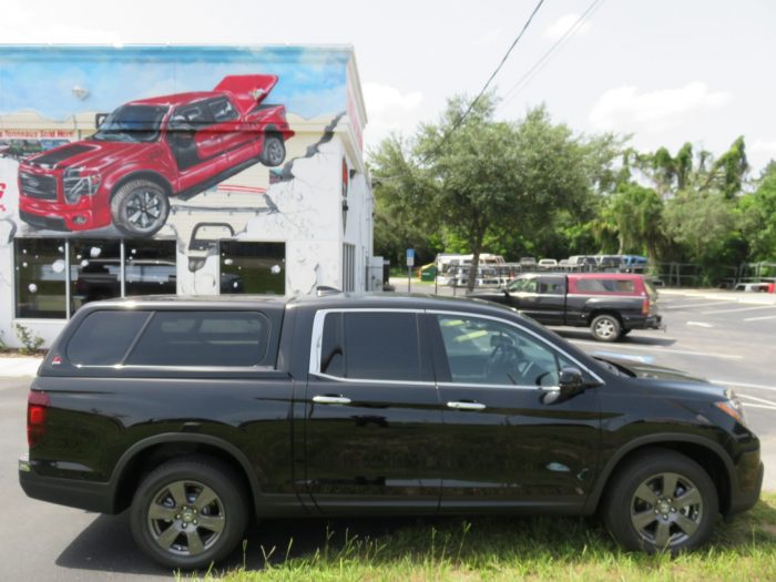 2020 Honda Ridgeline with LEER 100XL, Chrome Accessories, Tint, Hitch by TopperKING in Brandon, FL 813-689-2449 or Clearwater, FL 727-530-9066. Call today!