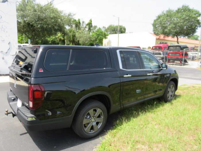 2020 Honda Ridgeline with LEER 100XL, Chrome Accessories, Tint, Hitch by TopperKING in Brandon, FL 813-689-2449 or Clearwater, FL 727-530-9066. Call today!