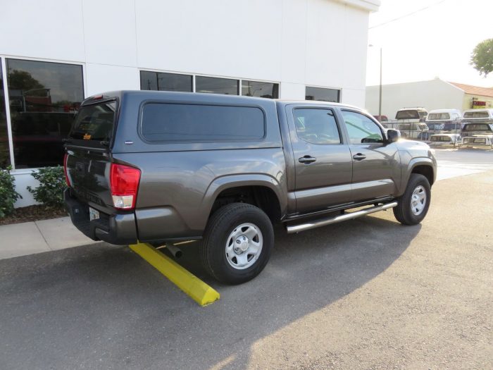 2019 Toyota Tacoma with Ranch Echo, Nerf Bars by TopperKING Brandon 813-689-2449 or Clearwater FL 727-530-9066. Call us today to start!