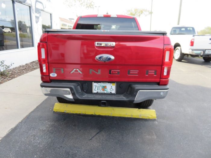 2020 Ford Ranger with Truxedo Tonneau, Grille Guard, Hitch, Tint by TopperKING Brandon 813-689-2449 or Clearwater FL 727-530-9066. Call Us!