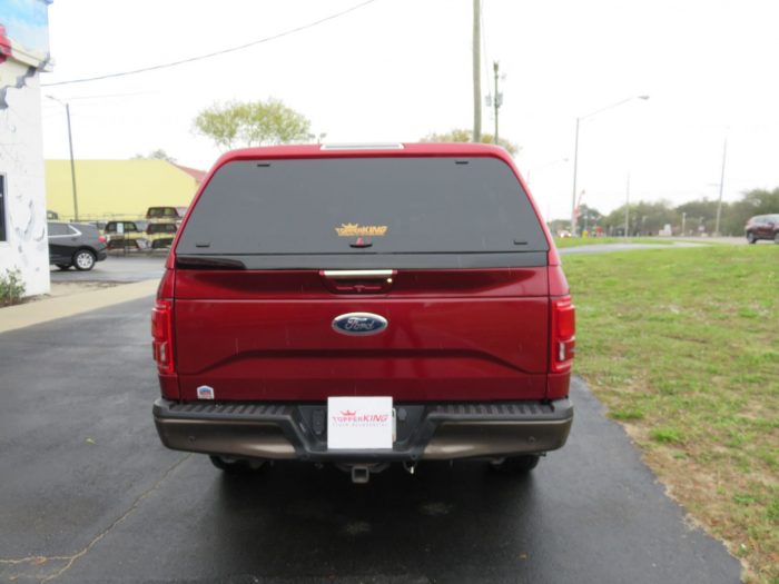 2020 Ford F150 with LEER100XL, Side Steps, Tine, Hitch by TopperKING Brandon 813-689-2449 or Clearwater FL 727-530-9066. Call us today!