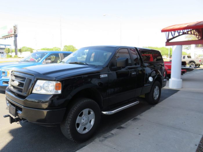 2005 Ford F150 Stepside with TK Defender, Bug Guard, Nerf Bars by TopperKING Brandon 813-689-2449 or Clearwater FL 727-530-9066. Call today!