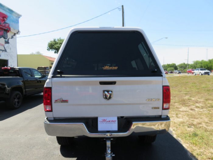 2012 Dodge RAM with LEER 122, Nerf bars, Windoor, Tint, Hitch by TopperKING Brandon 813-689-2449 or Clearwater FL 727-530-9066. Call Today!