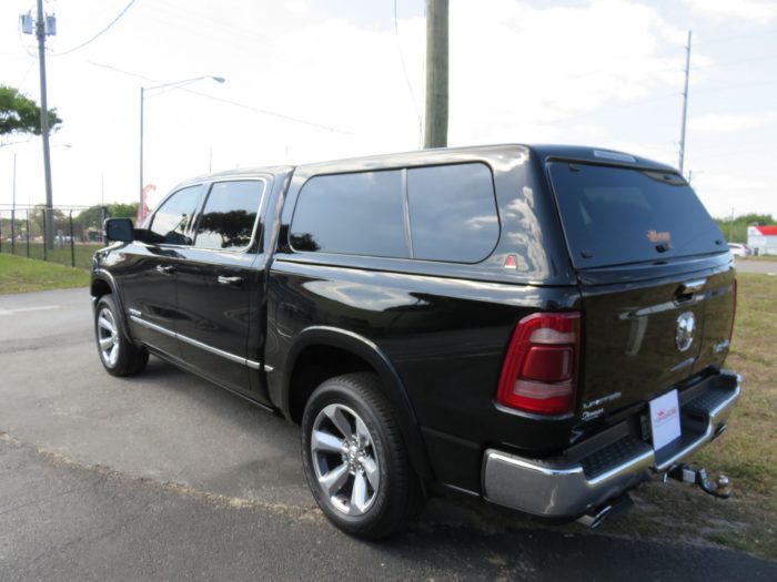 2020 Dodge RAM with LEER100XL, Tint, Hitch by TopperKING Brandon 813-689-2449 or Clearwater FL 727-530-9066. Come out and see us today!