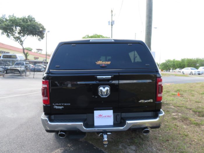 2020 Dodge RAM with LEER100XL, Tint, Hitch by TopperKING Brandon 813-689-2449 or Clearwater FL 727-530-9066. Come out and see us today!