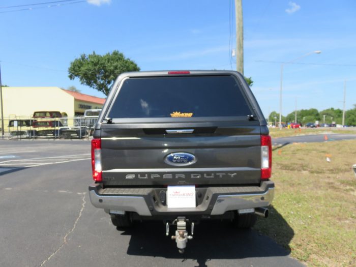 2020 Ford F250 with Ranch Sierra, BedSlide, Running Boards, Hitch by TopperKING Brandon 813-689-2449 or Clearwater FL 727-530-9066. Call today